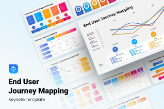 End User Journey Mapping Keynote Template